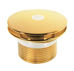 Горловина-выпуск для ванны Kaiser автомат (золото) 8004B Gold 8004В Gold
