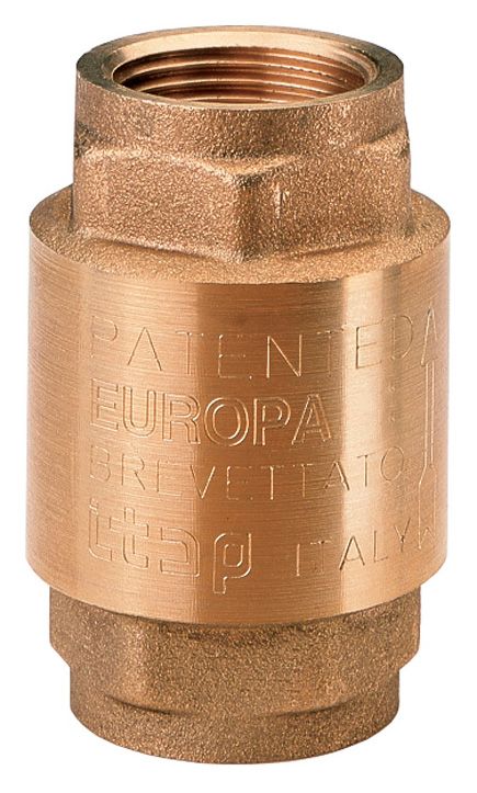 Клапан обратный пружинный муфтовый с металлическим седлом Itap Europa 2" ART 100 34824