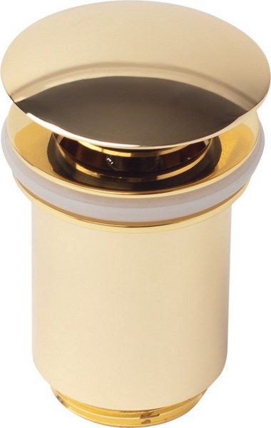 Горловина-донный клапан Kaiser автомат, металл (золото) 8011Gold 8011Gold
